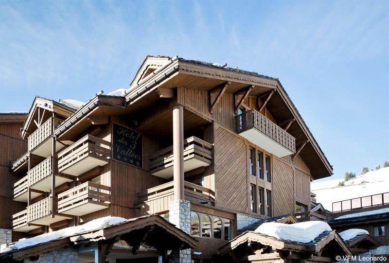 Hotel Des Trois Vallees Courchevel Exterior photo
