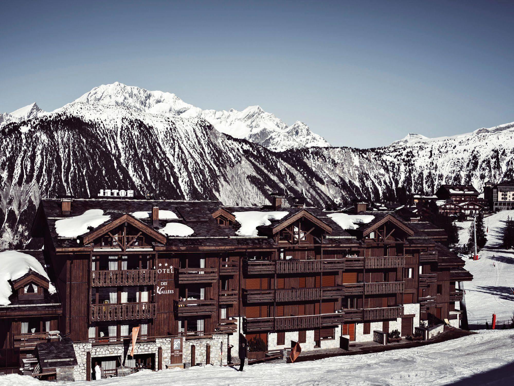 Hotel Des Trois Vallees Courchevel Exterior photo